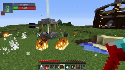 PAT And JEN PopularMMOs | Minecraft DEVILHJO CHALLENGE GAMES Lucky Block Mod Modded Mini G