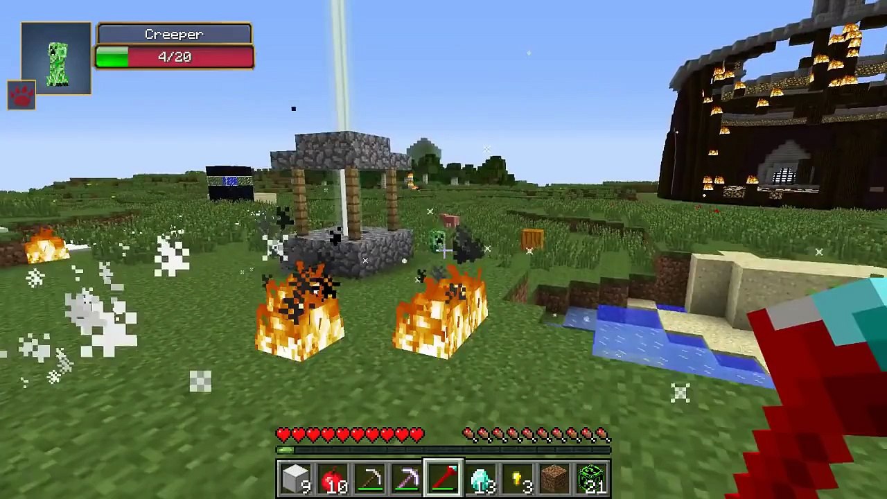 PAT And JEN PopularMMOs | Minecraft DEVILHJO CHALLENGE GAMES Lucky Block Mod Modded Mini G