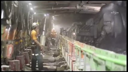 Kömür gelişmiş ülkelerde böyle çıkartılıyor