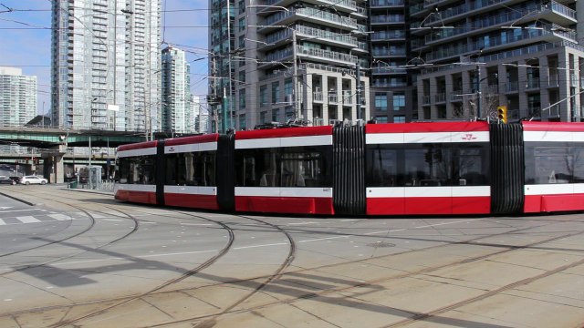 T.T.C. Streetcars, Old and New.
