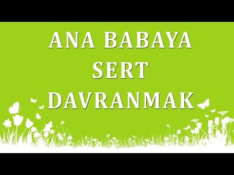 Ana babaya sert davranmak - Sorularla İslamiyet