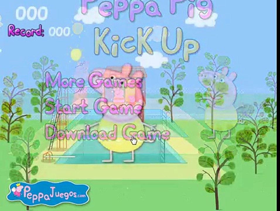 Мультик Свинка Пеппа Жонглирование. Peppa Pig Juggling