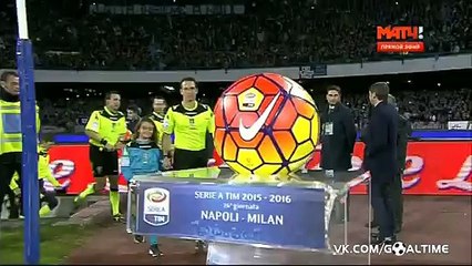 Napoli 1-1 AC Milan All Goals & Full Highlights 22.02.2016 HD