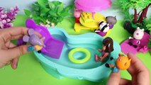 Peppa Pig & Dora The Explorer Pool Playset La Piscina de Dora La Exploradora Nickelodeon Toy Videos