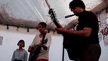 Andreas (Alpaca Sports) w- Cristina Q + Miguel N, 'The Old Oak Tree' @ Indietracks, 26.7.14