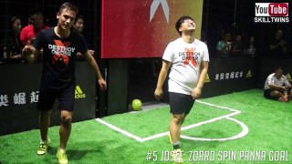 SkillTwins TOP 10 Amazing Football/Freestyle/Futsal Goals ★