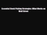 [PDF] Essential Stock Picking Strategies: What Works on Wall Street Download Full Ebook