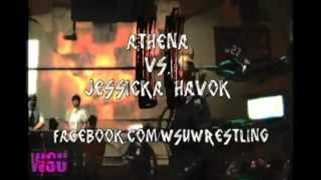 WSU An Ultaviolent Affair - Jessicka Havok vs. Athena II (Credit: Anarchy Championship Wrestling)