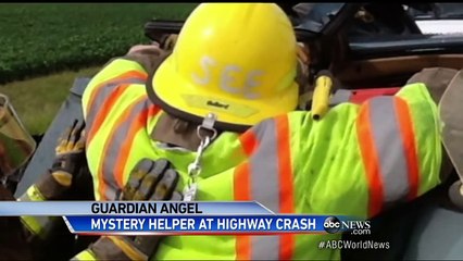 Witnesses Claim Miracle Man Saved Car Crash Victim With Prayer | ABC World News Tonight |
