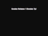 Download Genius Volume 1 (Genius Tp) Free Books