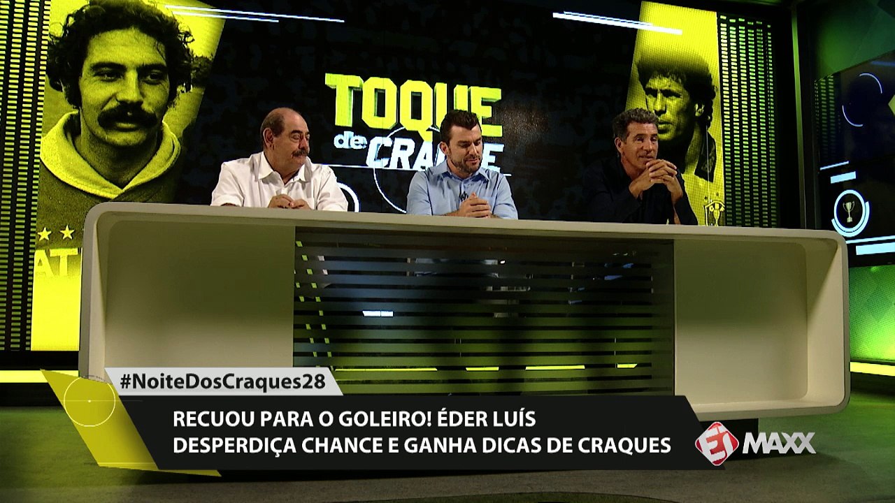 "Toque de Craque" com Rivellino e Careca