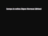 Download Europa in vollen Zügen (German Edition) Ebook