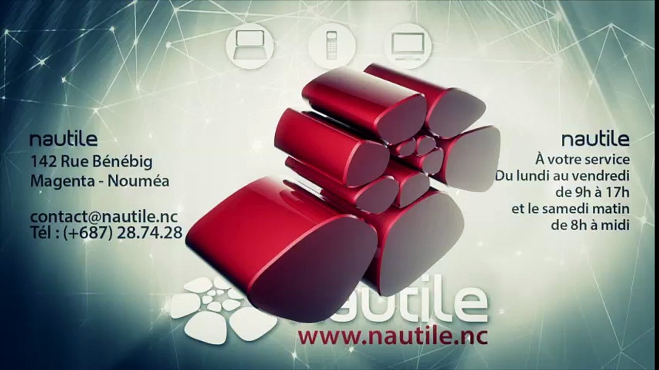 Un robot pour les personnes en difficultés (Nautile Nouvelle-Calédonie - ADSL et Fibre optique)