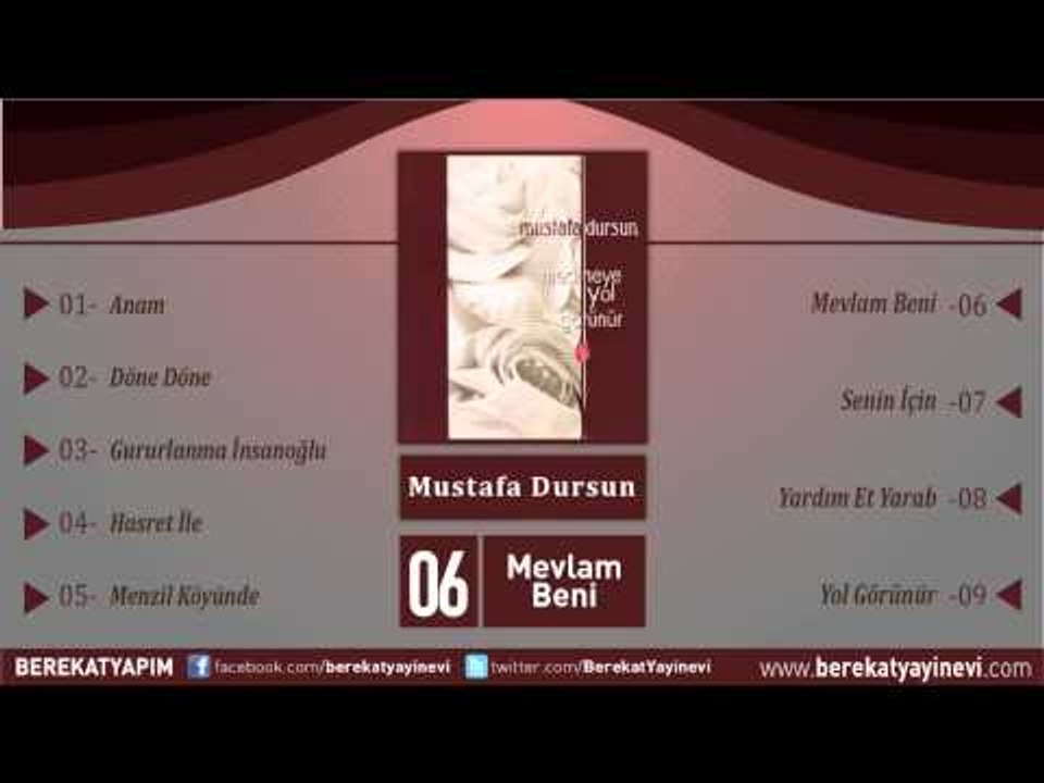 Mustafa Dursun - Mevlam Beni