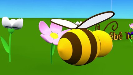 Dessins animés pour bébés en français. Apprenez les formes avec une petite abeille - 1.