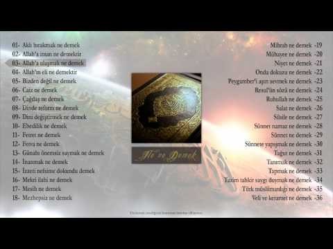 03 Allaha ulaşmak ne demek - Sorularla İslamiyet