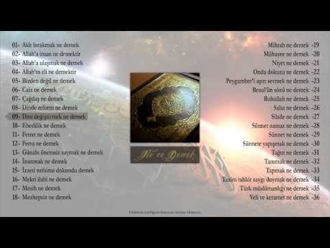 09 Dini değiştirmek ne demek - Sorularla İslamiyet