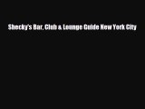 Download Shecky's Bar Club & Lounge Guide New York City PDF Book Free