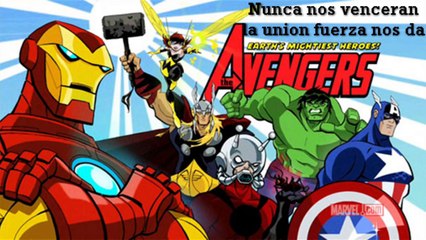 Los vengadores Cancion (Original) Completa