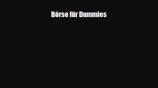 [PDF] Börse für Dummies Download Online