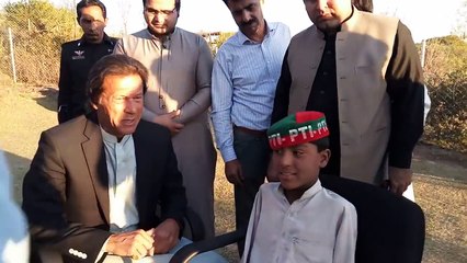 Sajid Banghash meeting with imran Khan at Bani gala
