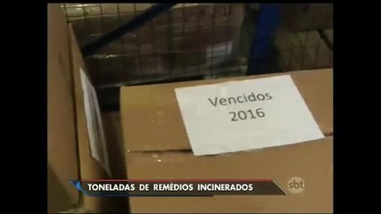 Governo do RJ incinera 700 toneladas de remédios e material hospitalar vencidos