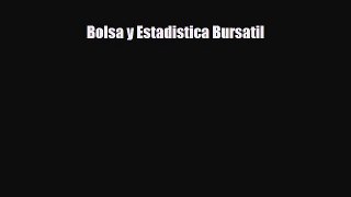 [PDF] Bolsa y Estadistica Bursatil Download Full Ebook