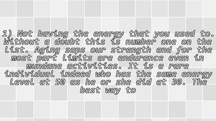 Ten Challenges of Getting Old - They Can Be Minimized!