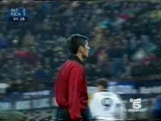 Internazionale vs. Real : Roberto Baggio Show!!!