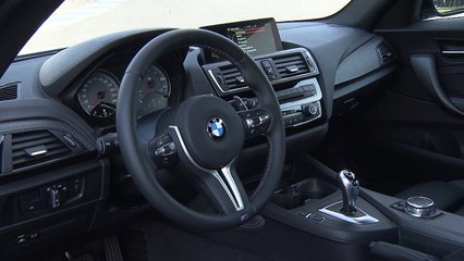 Новый BMW M2 Дизайн интерьера в Лагуна Сека Прицеп
