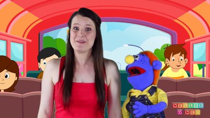 Wheels On The Bus | Wheels On The Bus Go Round And Round | Nursery Rhymes | Kids Songs