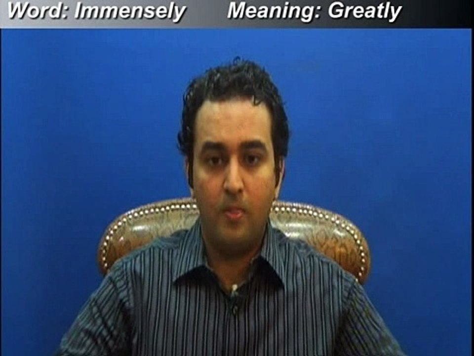 Immensely    in urdu