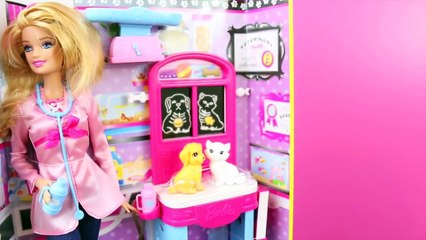 Barbie Pet Vet Play Doh Pet Food LPS & Frozen Disney Princess Anna Ariel Mermaid Cinderella