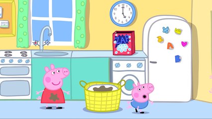 Peppa Pig Washing (Football Episode!)