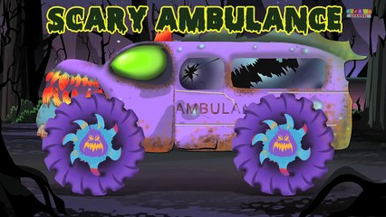 Scary Monster Street Vehicles | Scary Vehicles