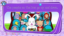 Wheels on the Bus | SING ALONG Nursery Rhymes | all day long version