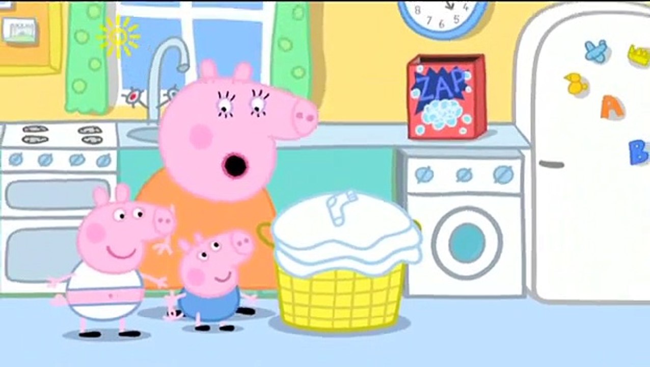 3.10 Washing - Свинка Пеппа (Peppa Pig) на английском