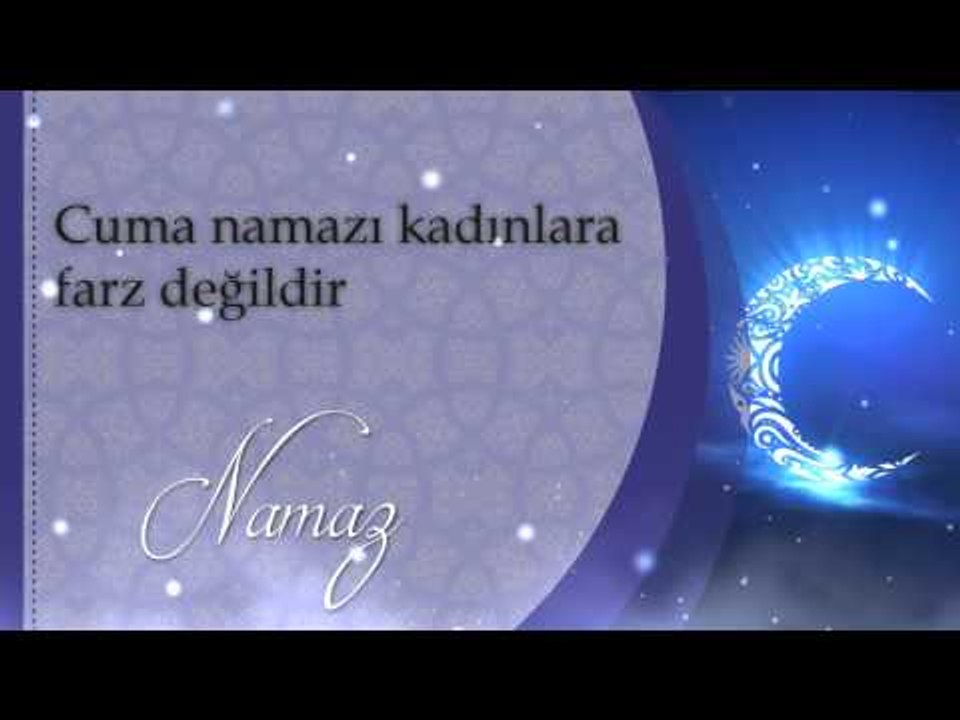 Cuma namazı kadınlara farz değildir - Sorularla İslamiyet