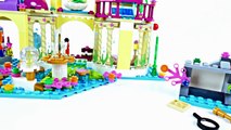 GIANT PLAY DOH Lego Egg Surprise Princess Mermaid Ariel Undersea Palace Huevo Sorpresa Gigante
