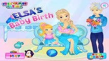 Disney Frozen Princess-Elsas Baby Birth-Games For Girls HD