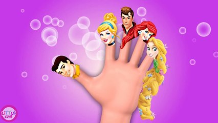 Disney Princess Finger Family Nursery Rhyme for Children