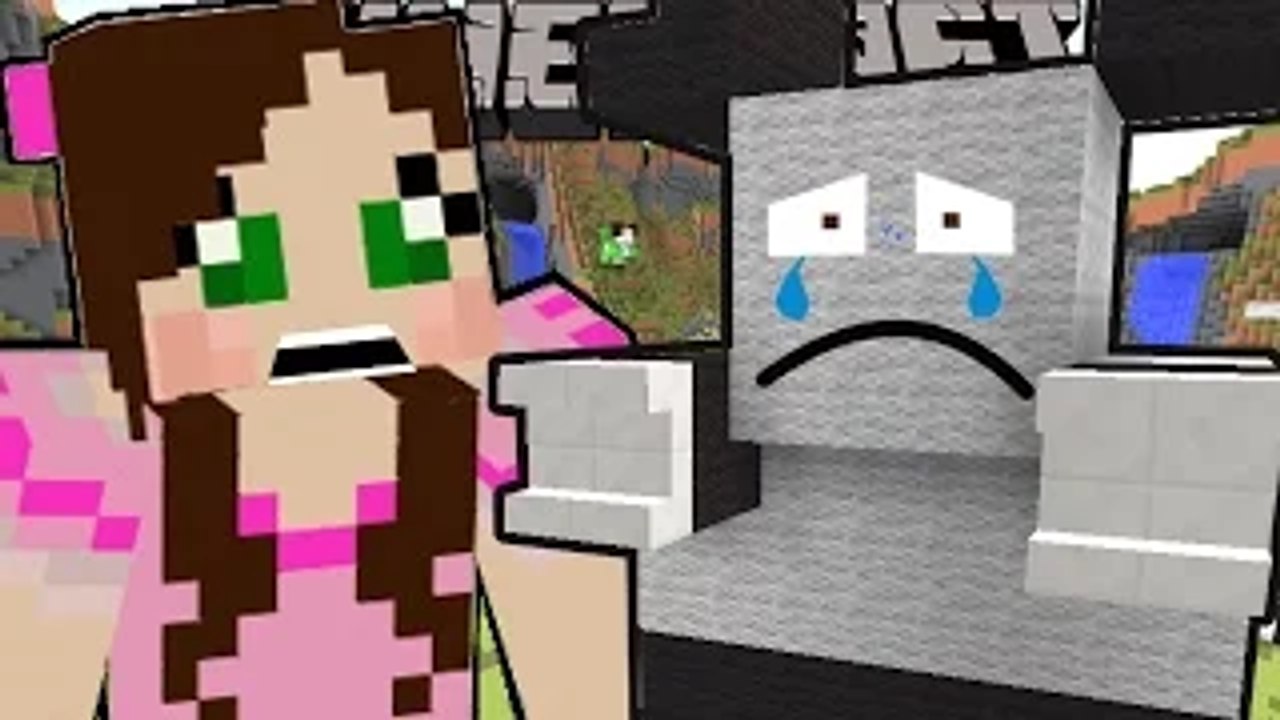 PAT AND JEN PopularMMOs Minecraft: THE SAD PANDA - Custom Map [1] GamingWithJen