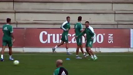 Entrenamiento Real Betis (13/10/15)