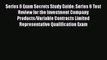 [PDF] Series 6 Exam Secrets Study Guide: Series 6 Test Review for the Investment Company Products/Variable