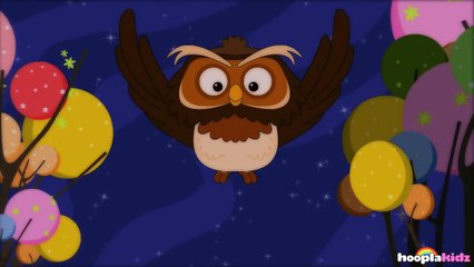 A Wise Old Owl | Nursery Rhymes by Hooplakidz