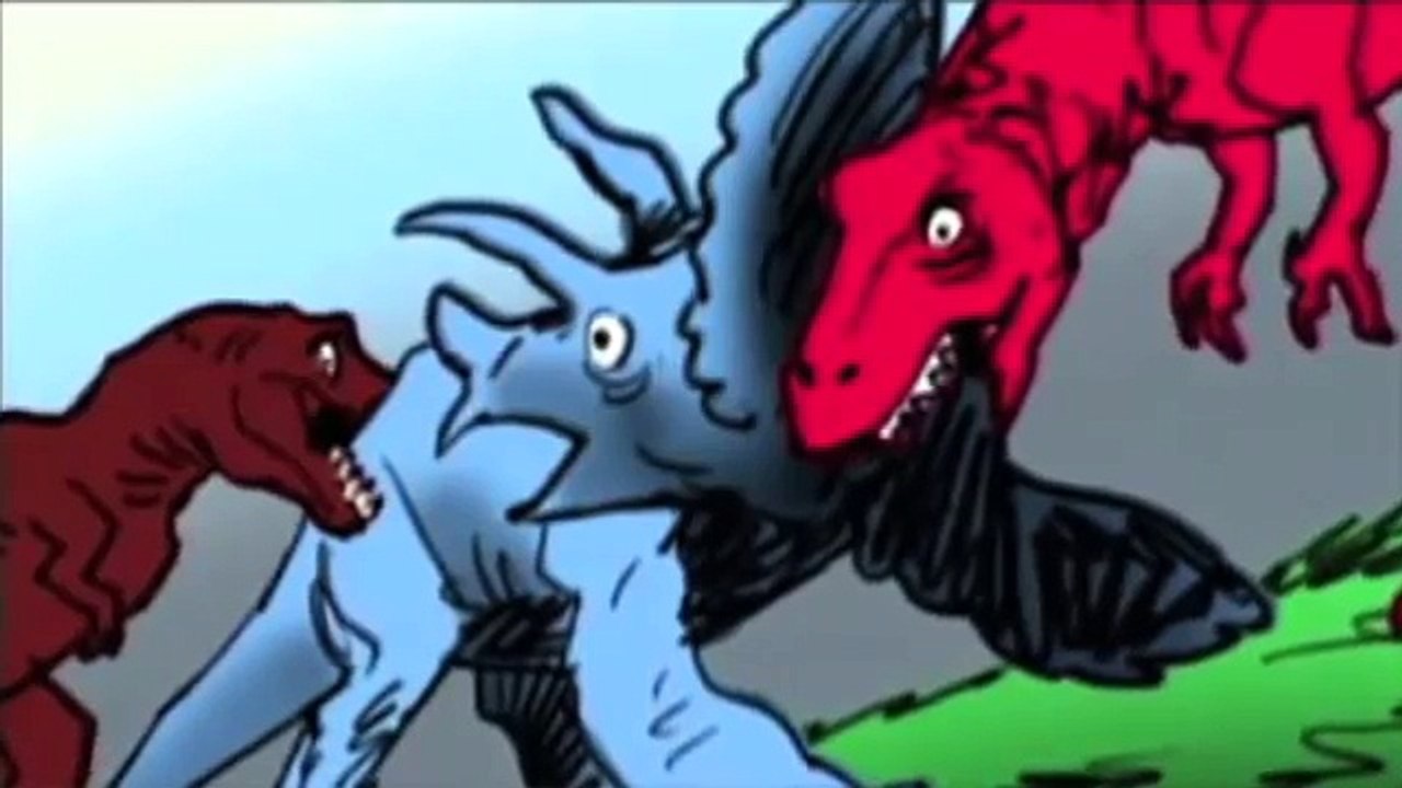 Animacion Dinosaurios 3D en HD