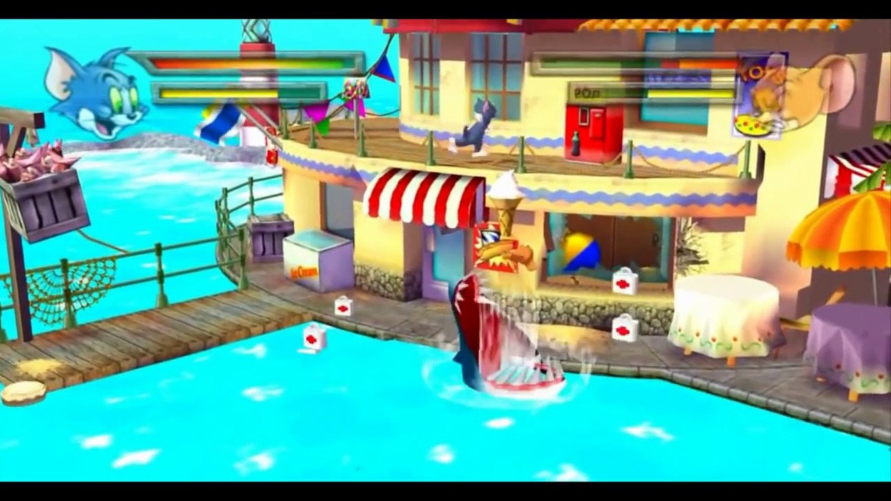 Tom and Jerry cartoon fighting