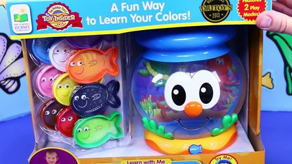 Download Video: LEARN COLORS Fun Fish Bowl Surprise Toys ❤ Preschool & Toddler Learning Toy + Nemo and Dory