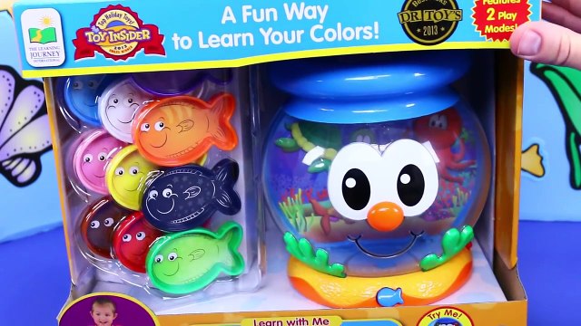LEARN COLORS Fun Fish Bowl Surprise Toys ❤ Preschool & Toddler Learning Toy + Nemo and Dory