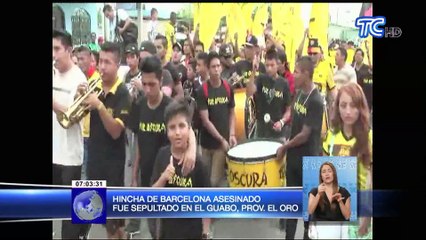 Habrían identificado a quienes dispararon contra hincha de Barcelona